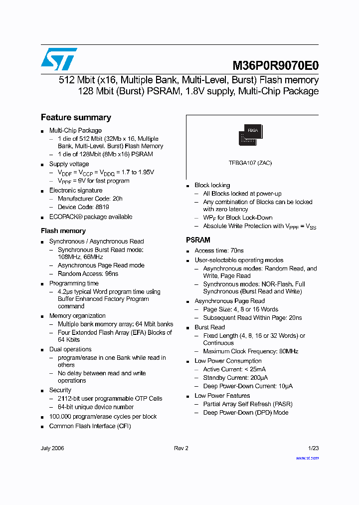 M36P0R9070E006_1269386.PDF Datasheet
