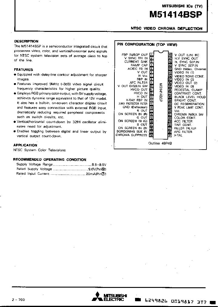 M51414BSP_1133772.PDF Datasheet