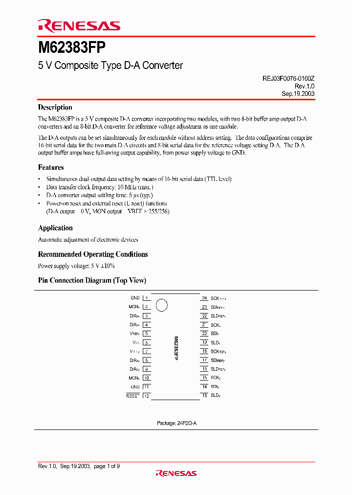 M62383FP_1152798.PDF Datasheet