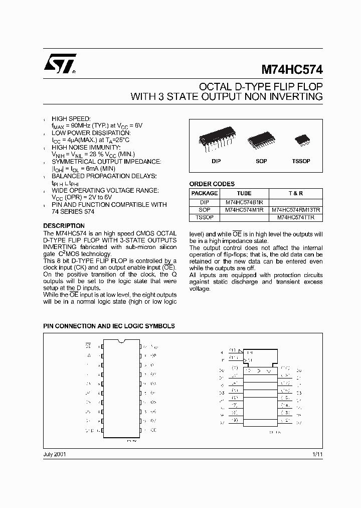 M74HC574TTR_1270837.PDF Datasheet