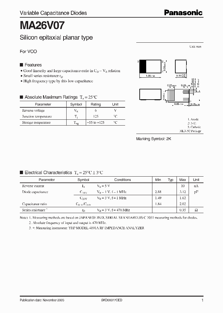 MA26V07_1271142.PDF Datasheet