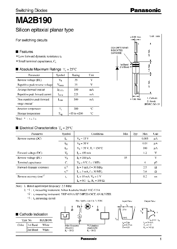 MA2B190_1271165.PDF Datasheet