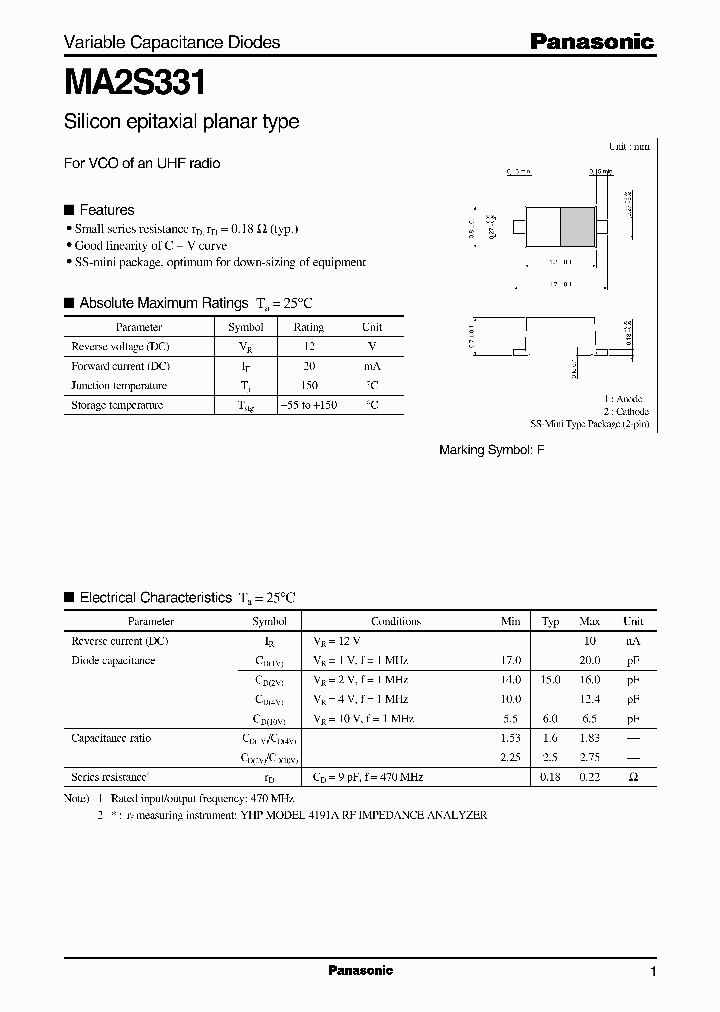 MA2S331_1271211.PDF Datasheet
