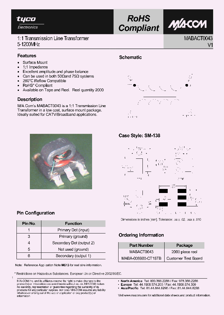 MABACT0043_1271748.PDF Datasheet