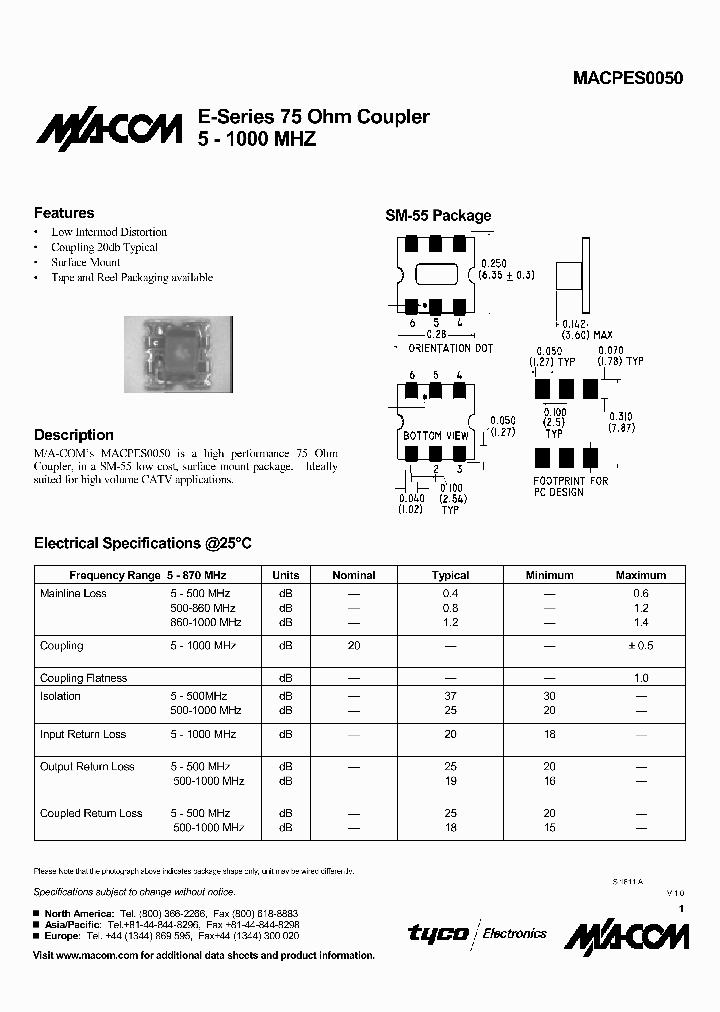 MACPES0050_1271849.PDF Datasheet