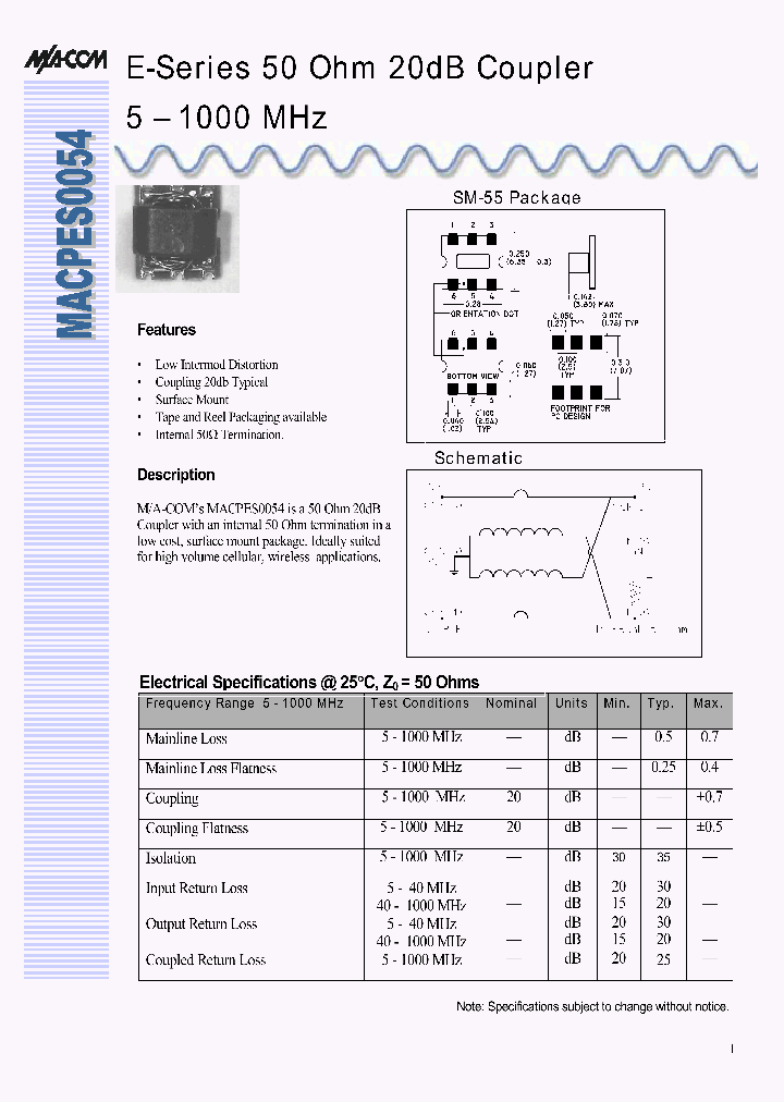 MACPES0054_1271850.PDF Datasheet
