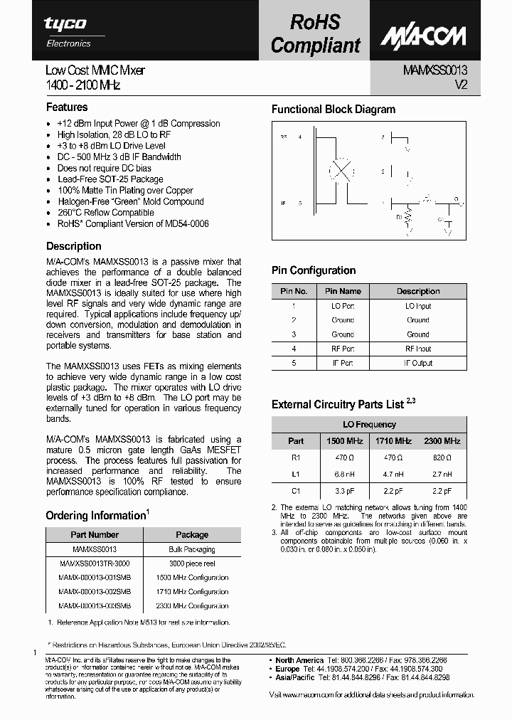 MAMXSS0013TR-3000_1271982.PDF Datasheet