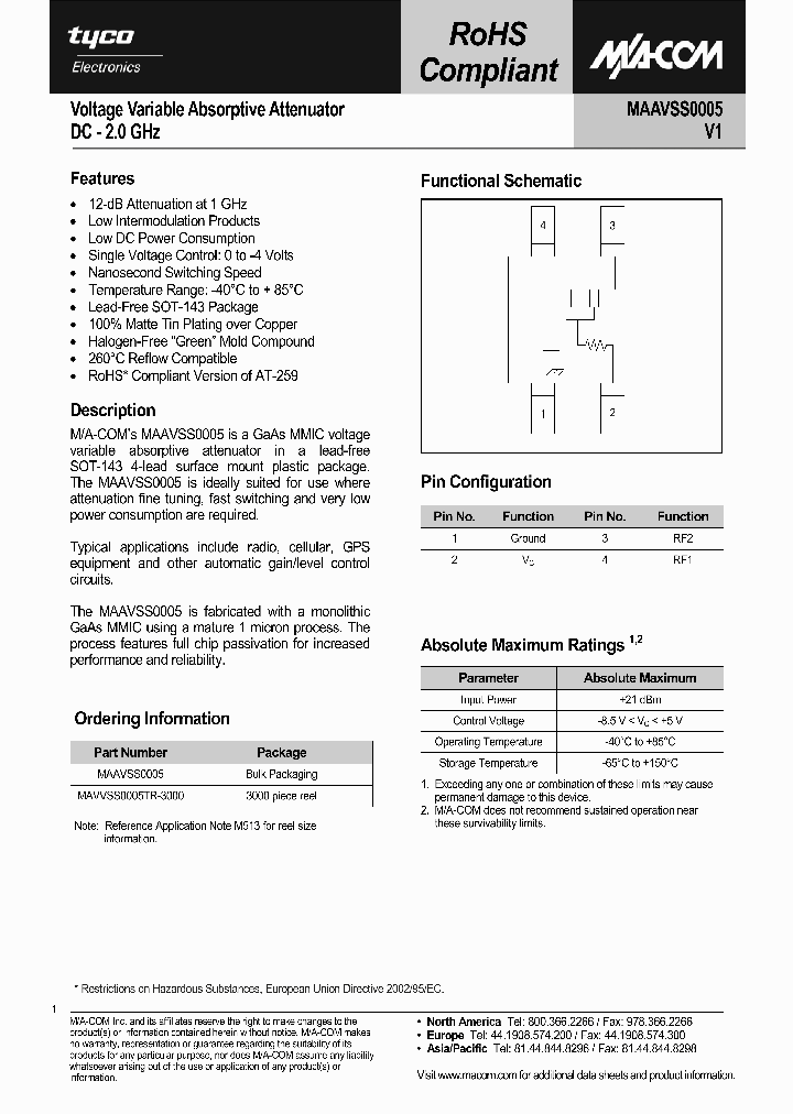 MAAVSS0005_863524.PDF Datasheet