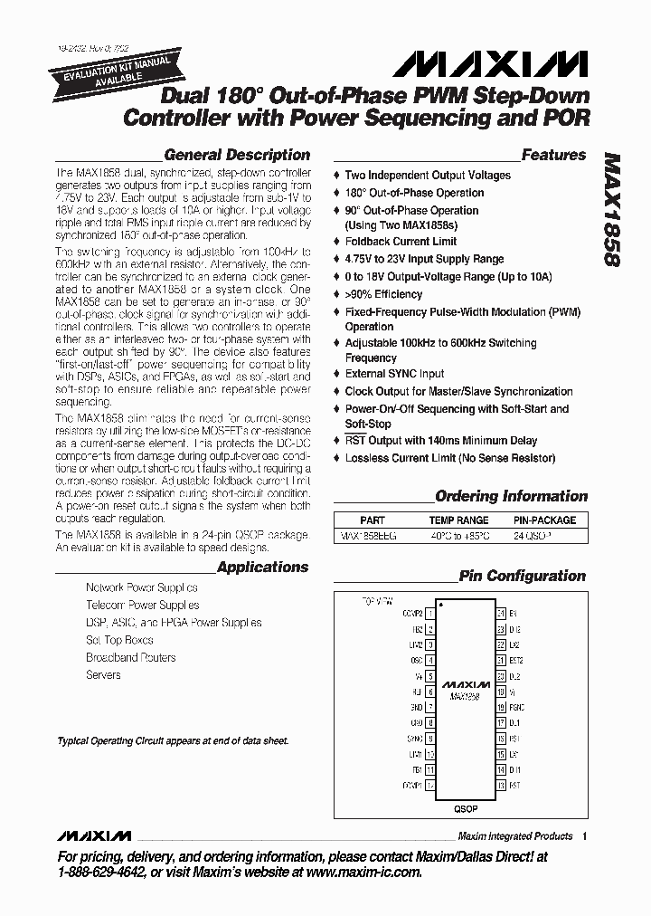 MAX1858EEG_1272615.PDF Datasheet