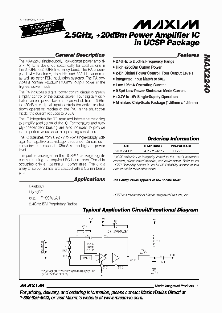 MAX2240EBL_1272764.PDF Datasheet