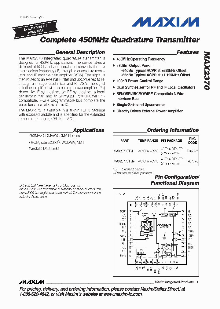 MAX2370_1064124.PDF Datasheet