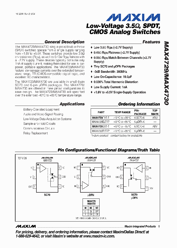 MAX4730EXT-T_1273409.PDF Datasheet