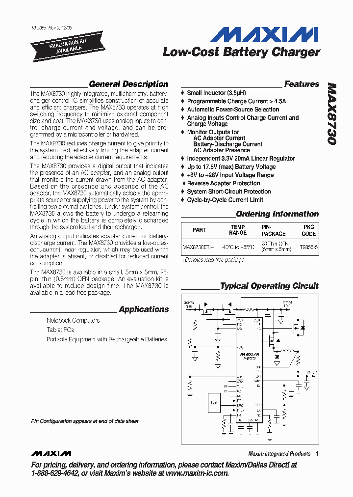 MAX8730ETI_751613.PDF Datasheet