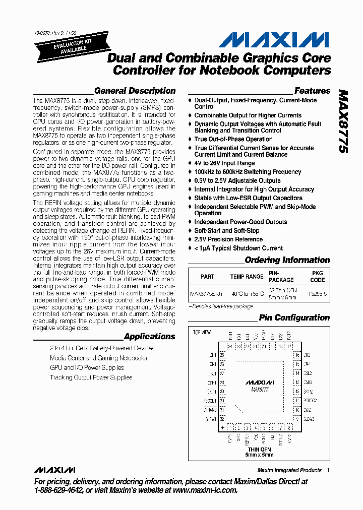 MAX8775ETJ_664269.PDF Datasheet