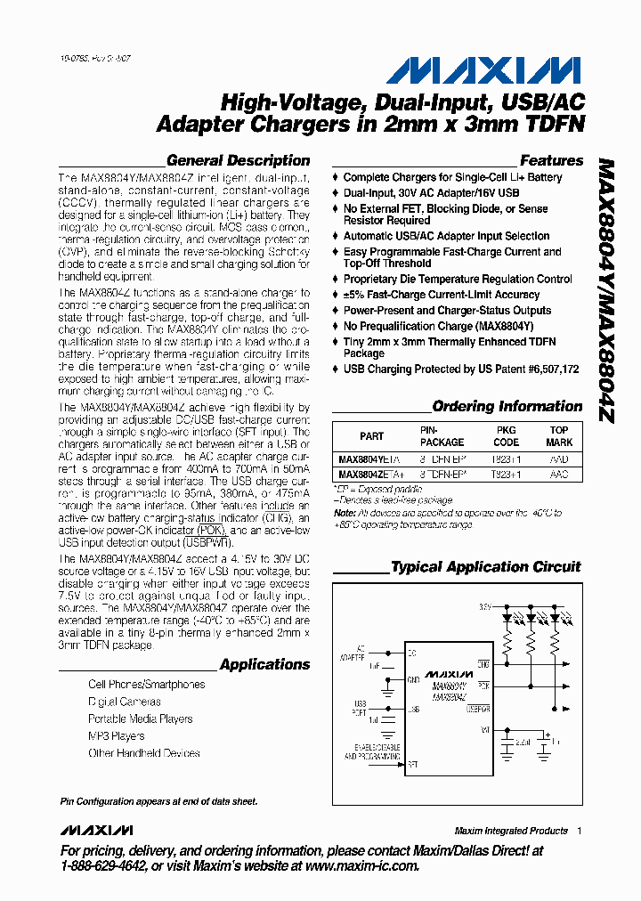 MAX8804Y_1110663.PDF Datasheet
