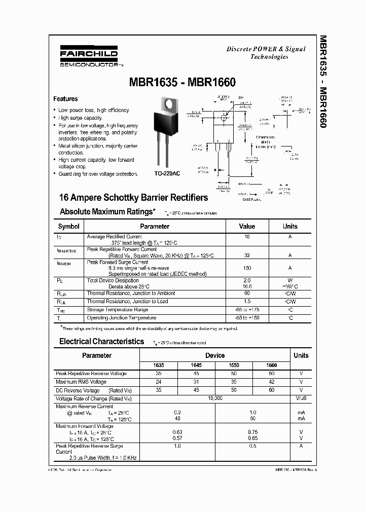MBR1635_732144.PDF Datasheet