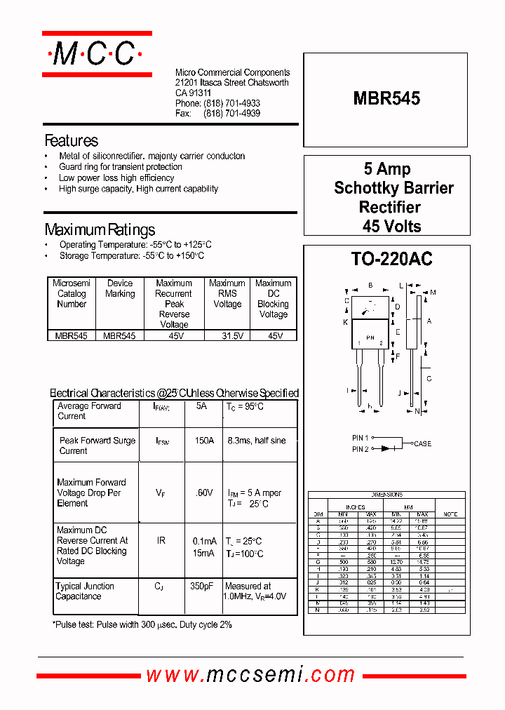 MBR545_1275084.PDF Datasheet