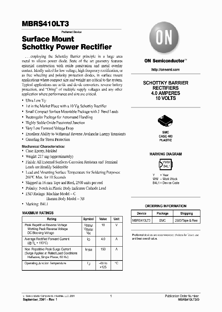 MBRS410LT3_1275287.PDF Datasheet