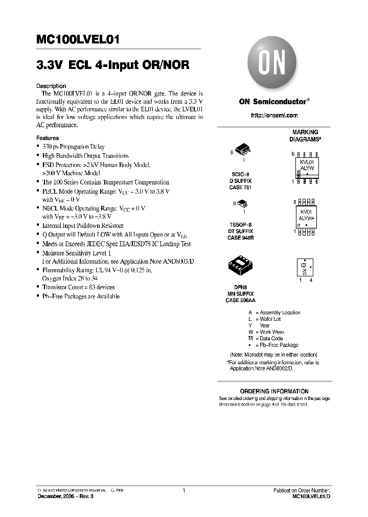 MC100LVEL01D_752752.PDF Datasheet