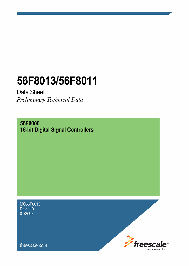 MC56F8011_1162308.PDF Datasheet