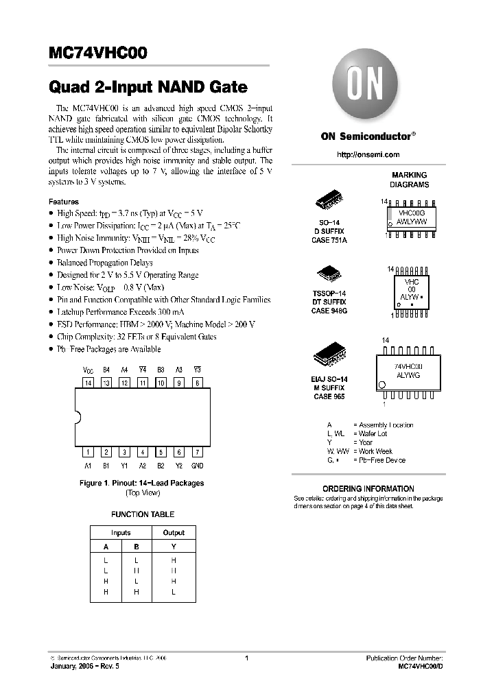 MC74VHC00DR2_750053.PDF Datasheet