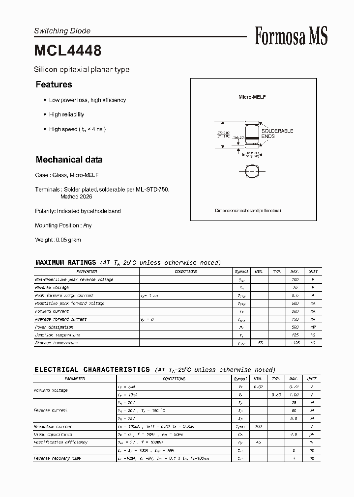 MCL4448_1277759.PDF Datasheet