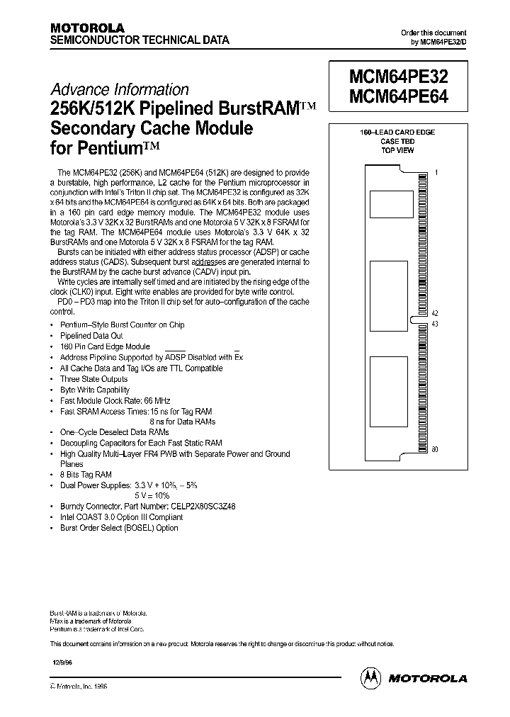 MCM64PE64SDG66_1277814.PDF Datasheet