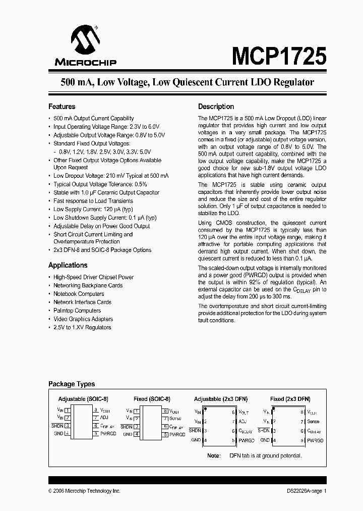 MCP1725_1091806.PDF Datasheet