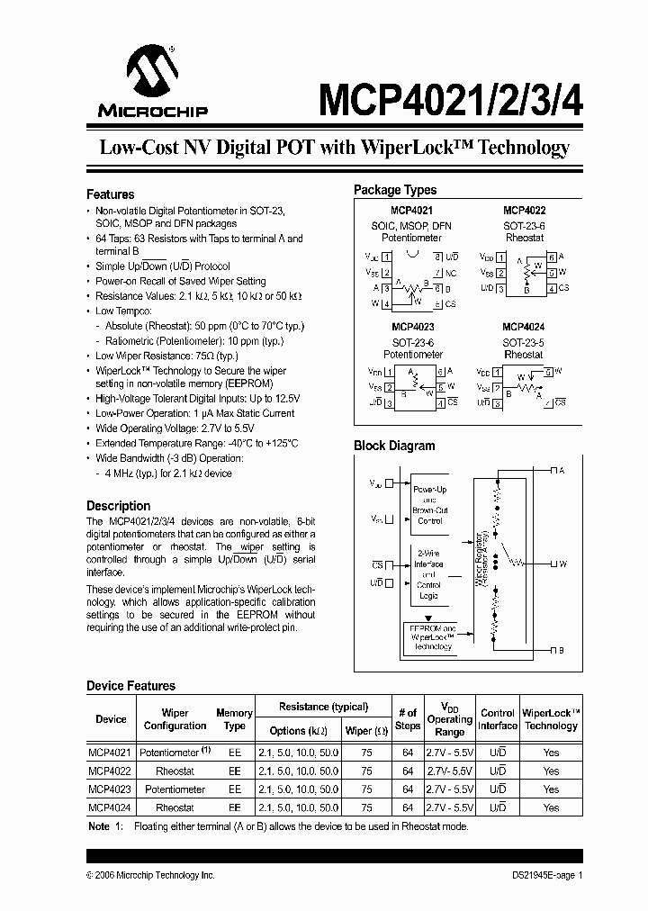 MCP4024T-503ESN_1277971.PDF Datasheet
