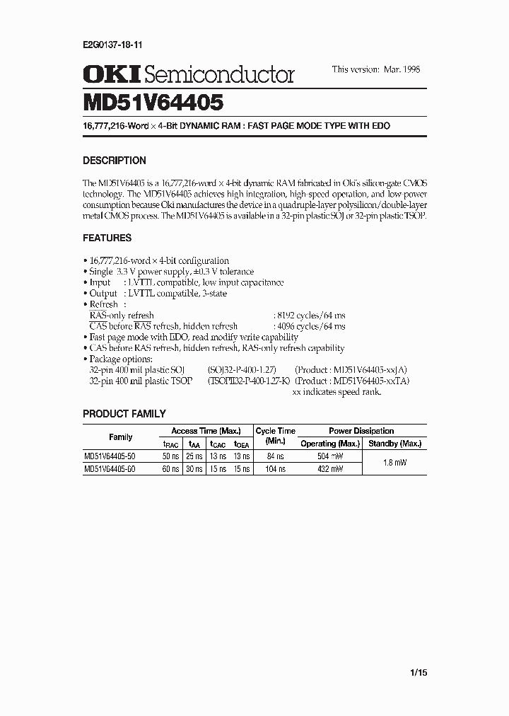 MD51V64405_1278198.PDF Datasheet