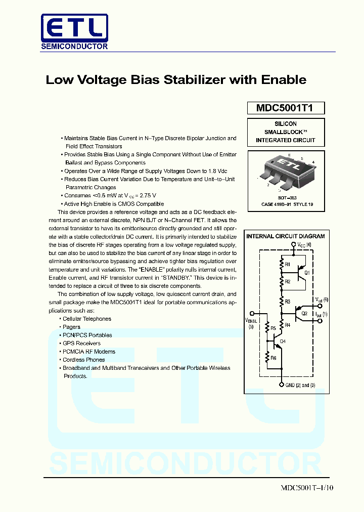 MDC5001T1_1278246.PDF Datasheet