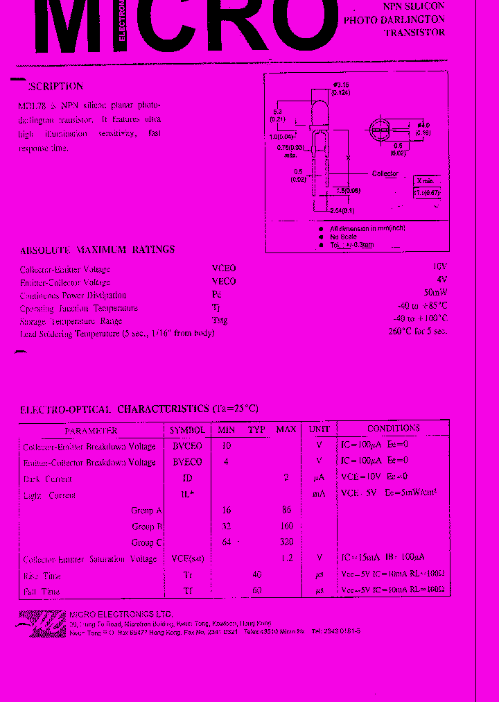 MDL78_1278268.PDF Datasheet