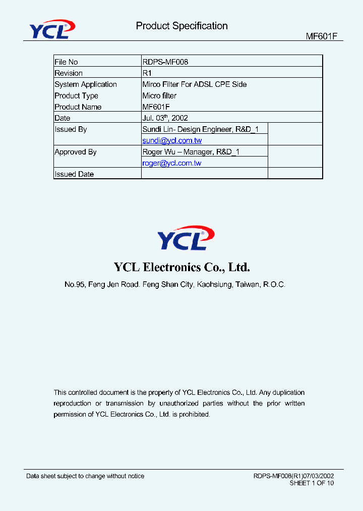 MF601F_1278476.PDF Datasheet