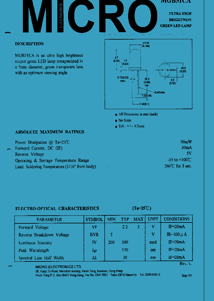 MGB51CA_1278603.PDF Datasheet