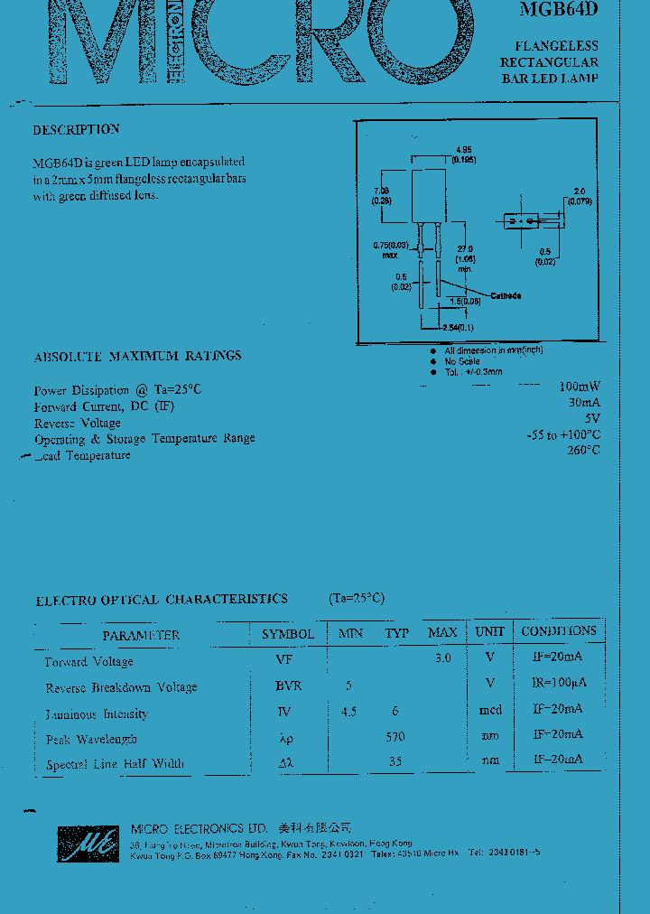 MGB64D_1278612.PDF Datasheet
