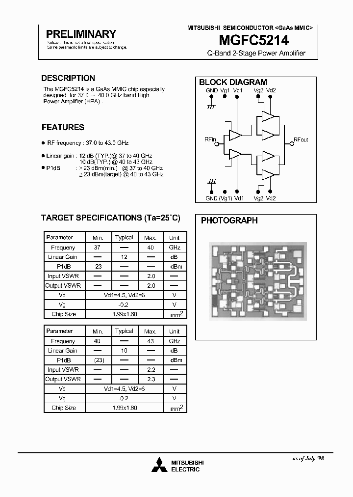 MGFC5214_1278780.PDF Datasheet