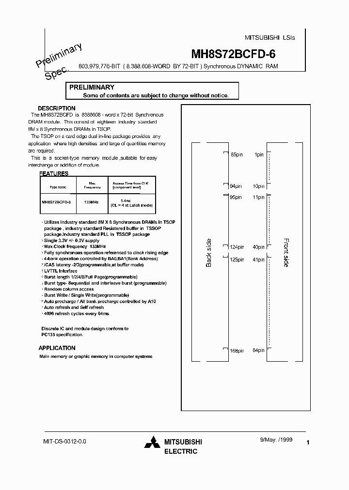 MH8S72BCFD-6_1279078.PDF Datasheet