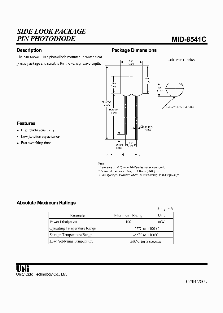 MID-8541C_1279572.PDF Datasheet