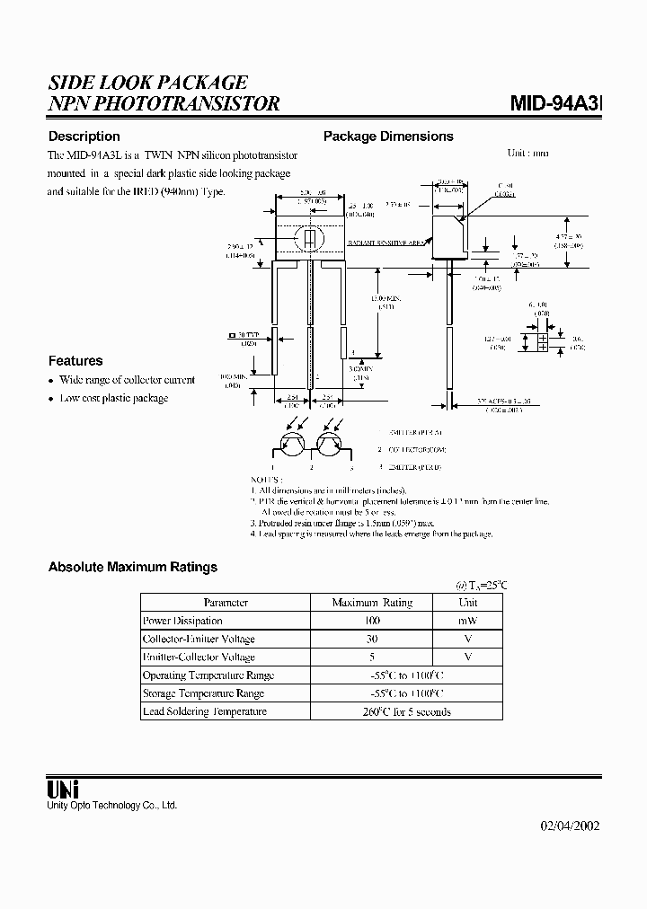 MID-94A3L_1279577.PDF Datasheet