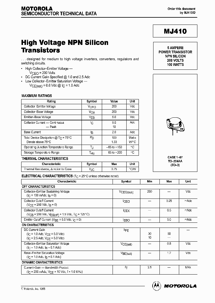 MJ410_1279837.PDF Datasheet