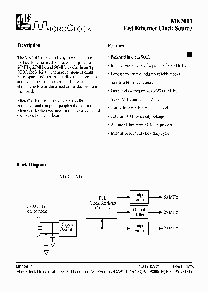 MK2011STR_1280095.PDF Datasheet