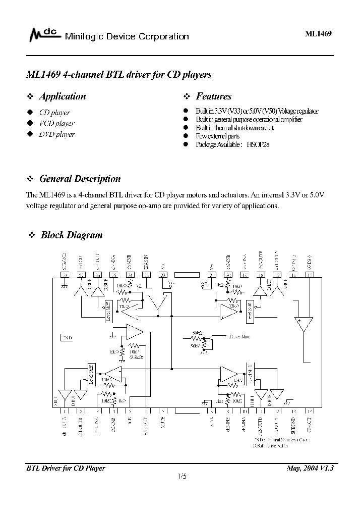 ML1469_1280253.PDF Datasheet