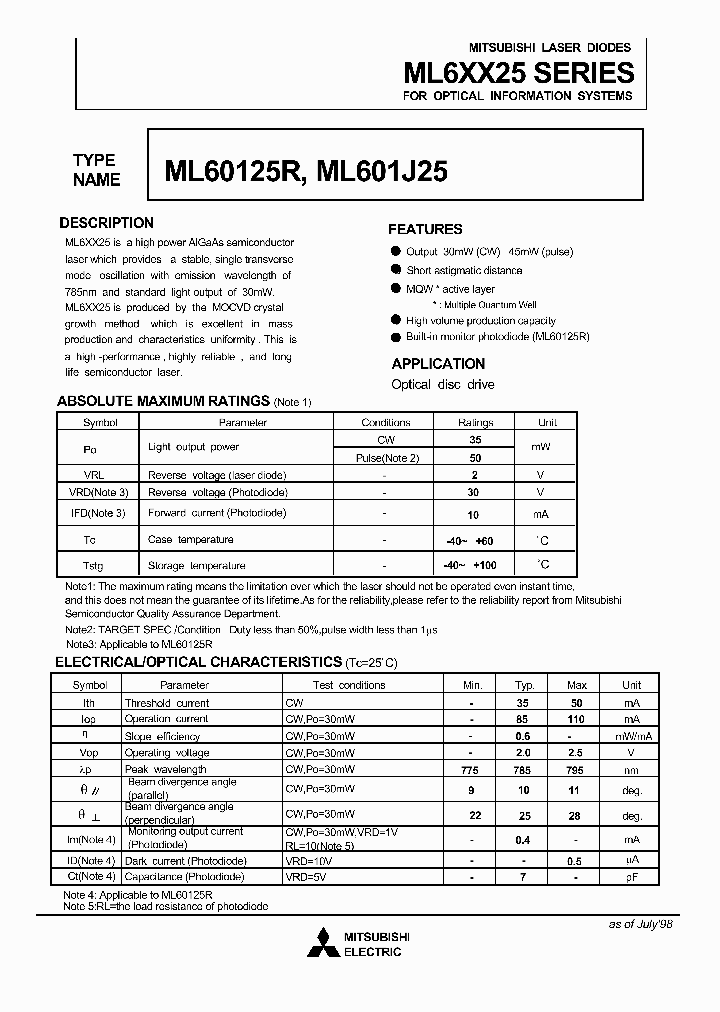 ML6XX25_1280464.PDF Datasheet