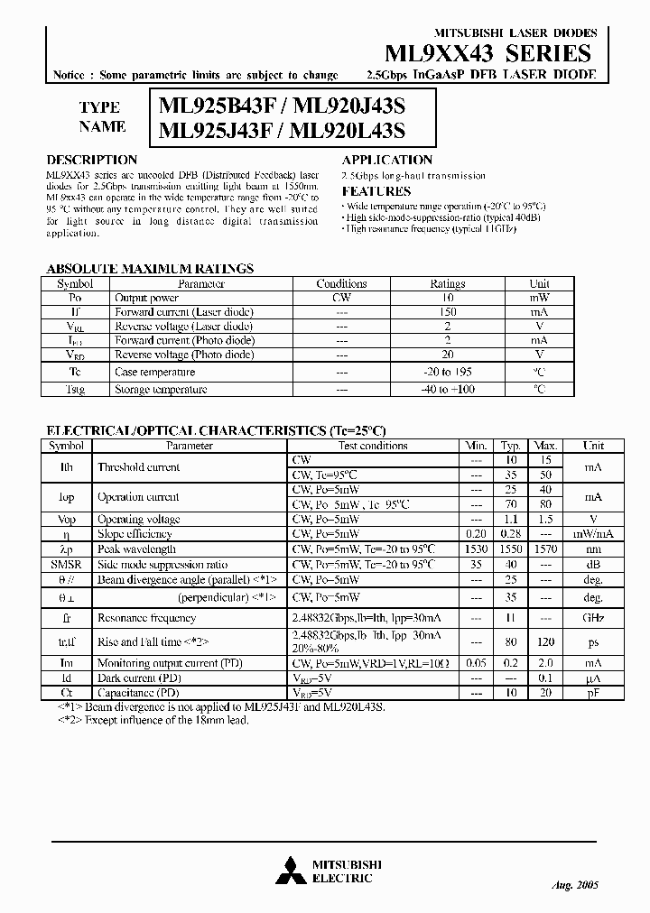 ML9XX43_1280560.PDF Datasheet