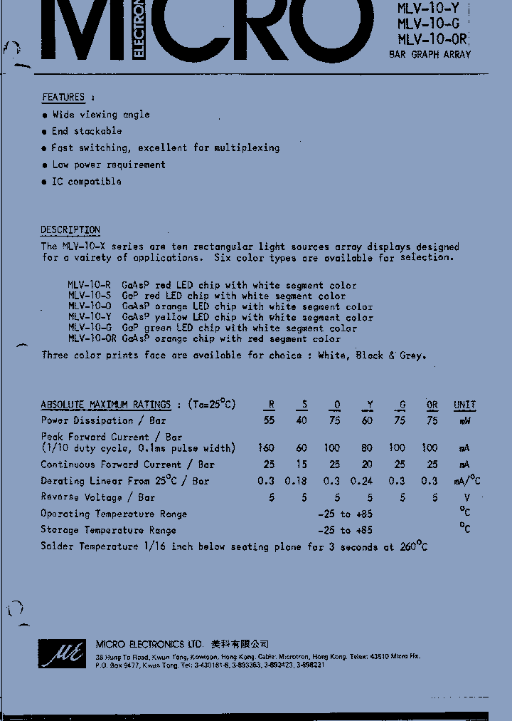 MLV-10-Y_1280643.PDF Datasheet
