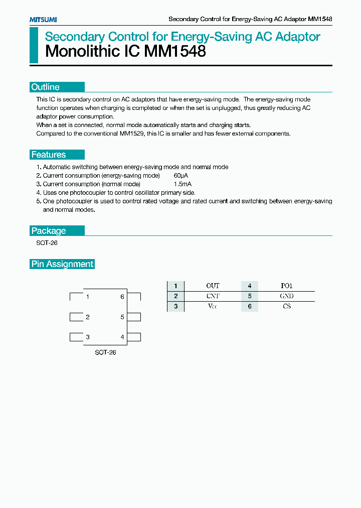 MM1548_1133393.PDF Datasheet