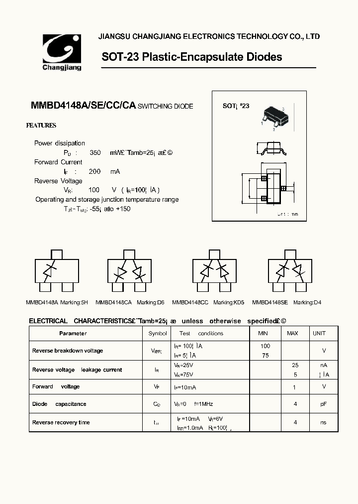 MMBD4148A_1025806.PDF Datasheet