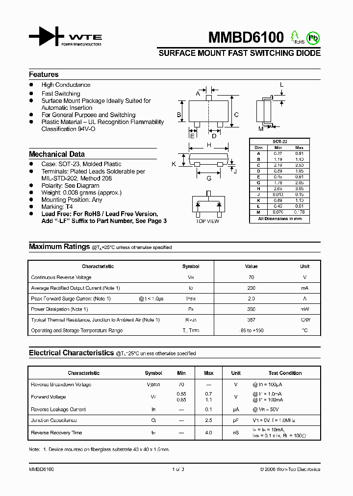 MMBD6100-T1_1281151.PDF Datasheet