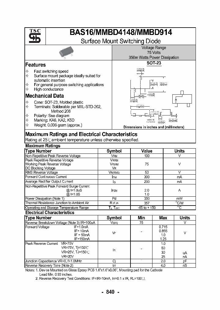 MMBD914_1121897.PDF Datasheet