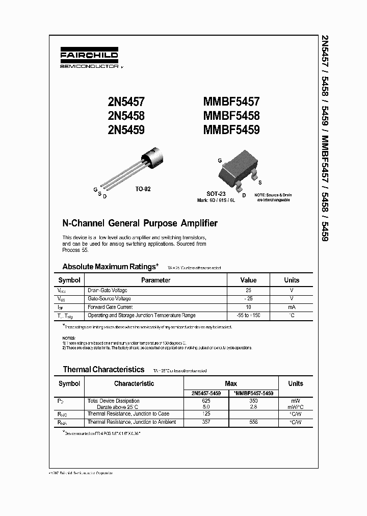 MMBF5459_1281206.PDF Datasheet